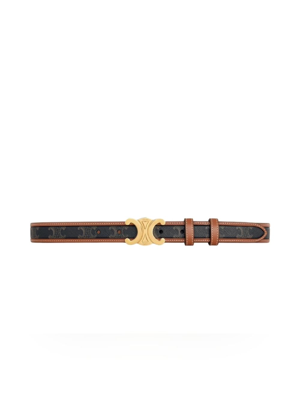 Brand New!  Celine Triomphe Belt 25MM IN Triomphe Canvas AUTHENTIC - Picture 5 of 12